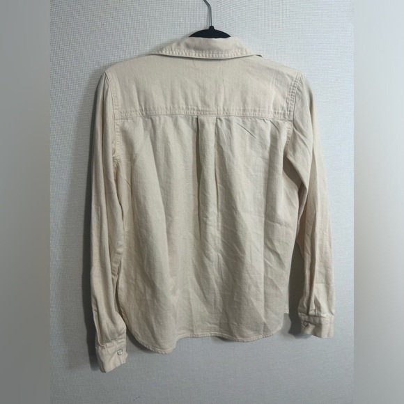 Nwt loft button up shirt 100% cotton - Picture 3 of 6